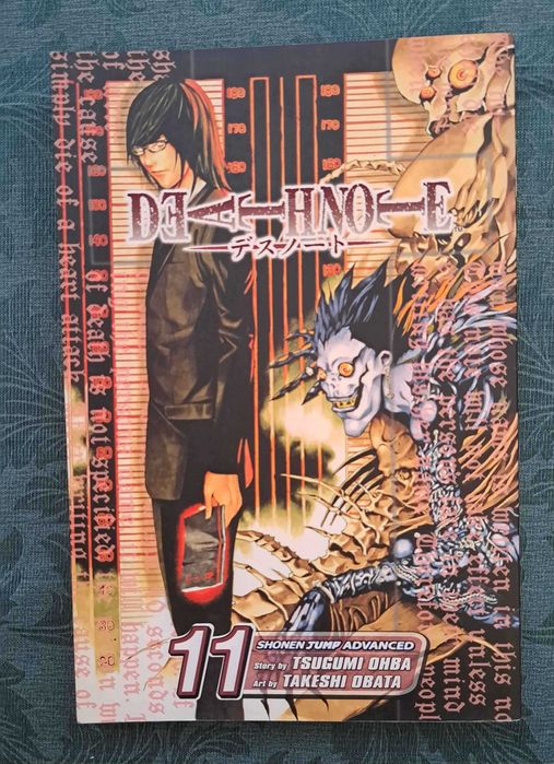 Death Note manga vol. 6, 9 & 11