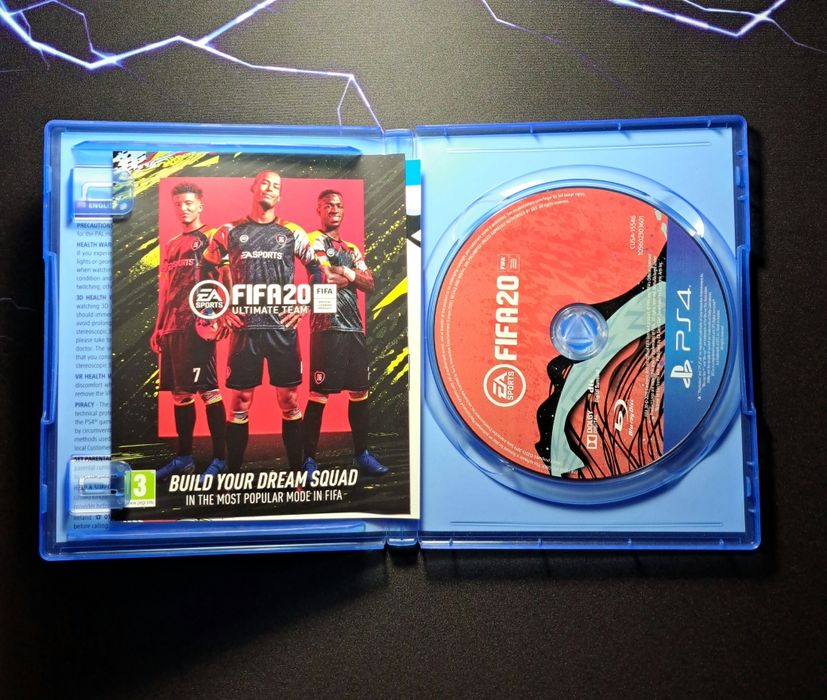 Fifa 19 и Fifa 20 за ps4 (19,90 за брой)