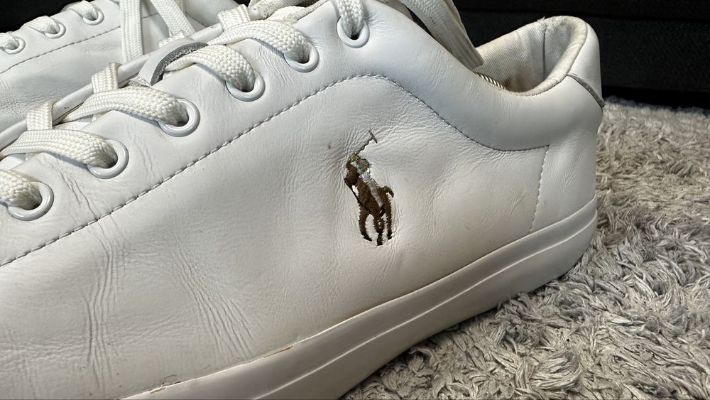 POLO RALPH LAUREN мьжки кожени маратонки/сникьрси 45 номер