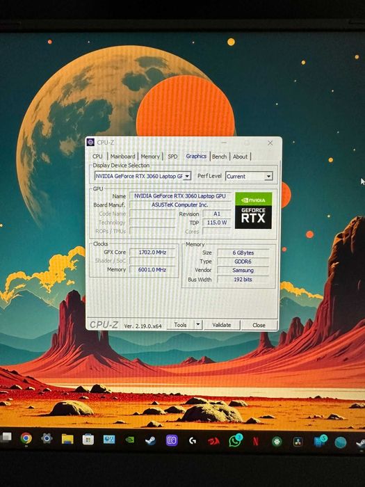 ASUS ROG Strix G15 - 32GB ddr5/ 3TB nvme/ 360Hz / RYZEN 7 / RTX3060 6gb