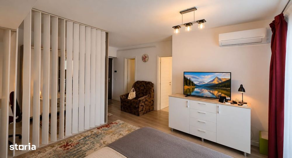 Apartament cu o camera, decomandat, etaj 2, 45mp, 430 euro