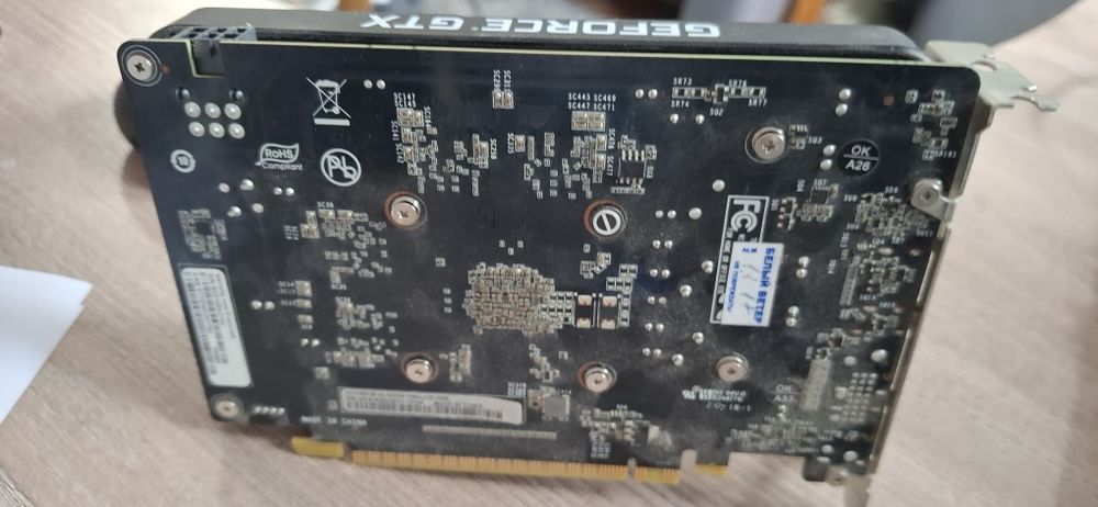 GTX 1650 PALIT 2 кулера