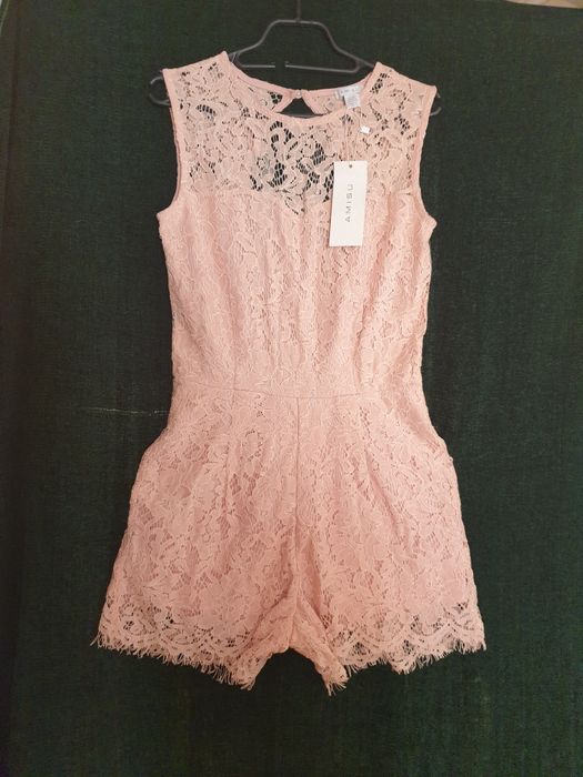 Salopetă de vară dantelă