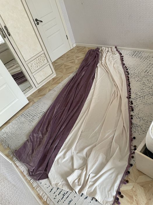 Занавески теневые, чистые