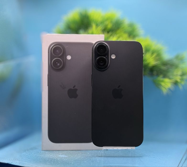 ГАРАНЦИОНЕН!!! Apple iPhone 16, 128GB, 5G, Black