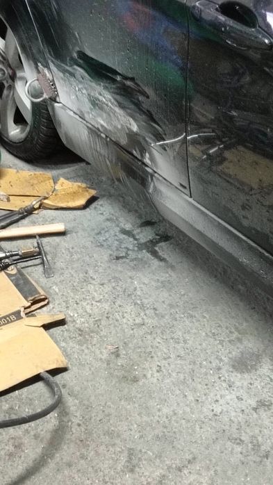Tinichigerie plata la final vopsitorie auto