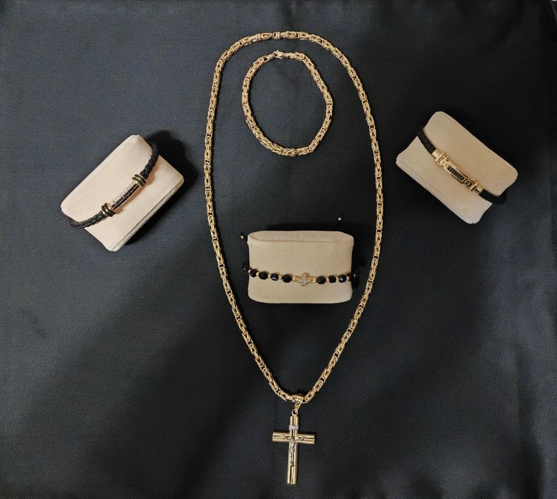 Vând lant și bratari aur 14k