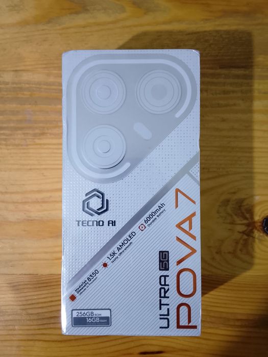Срочно Tecno Pova 7 Ultra 5G, Rostest 16/256 ГБ, Geek Oq, 6000 mAh 70W