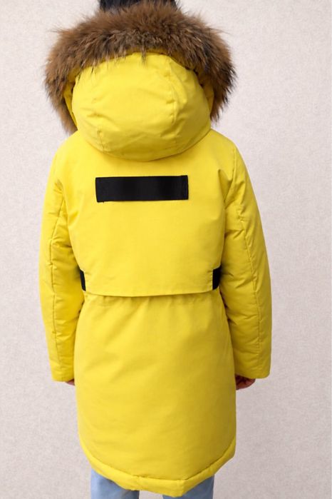 Зимний пуховик на девочку. Размер 128