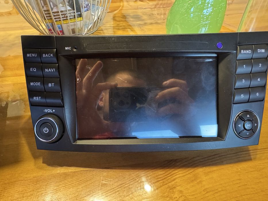 Адроид медия за w211 мерцедес