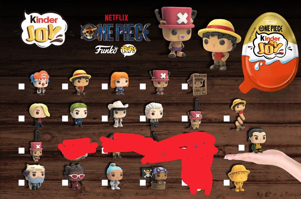Усопп kinder joy /One piece /Funko