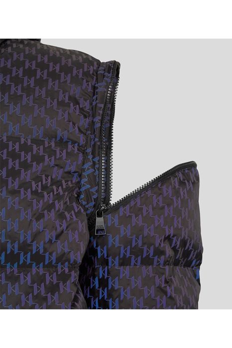 Karl Lagerfeld Monogram Reflective Down Jacket ОРИГИНАЛ мъжко яке L-XL