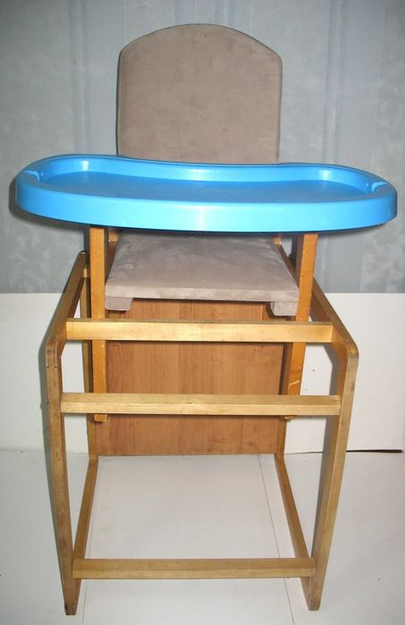 Стульчик столик для кормления детский деревянный