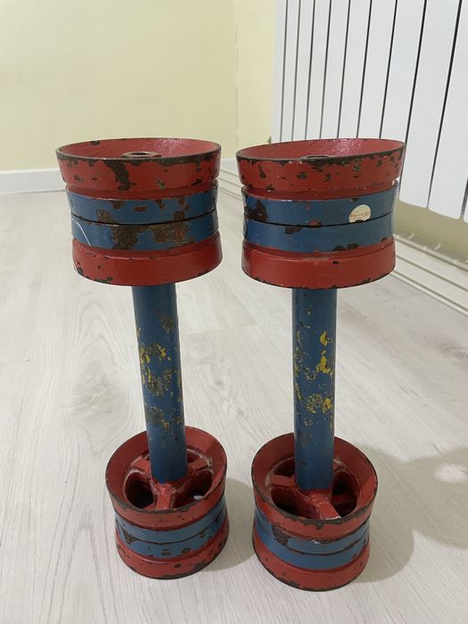 Гантели по 5кг самодельные