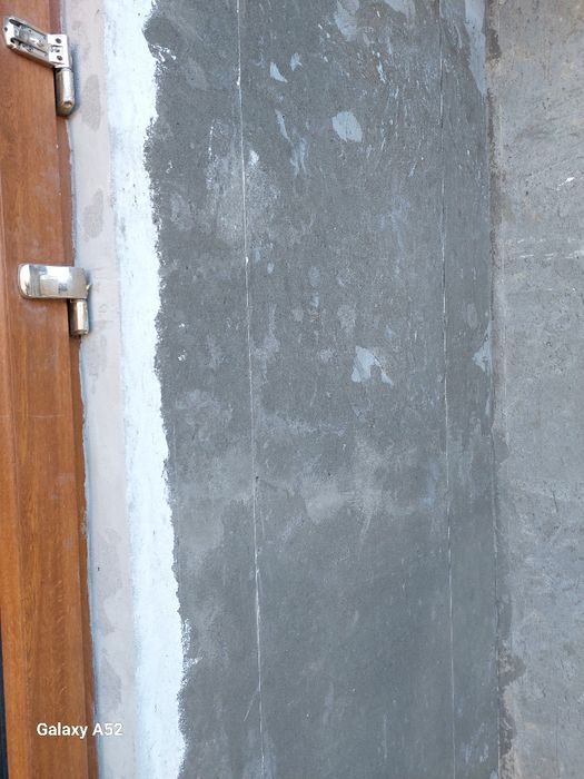 Шкатурка под маяк. Кум сувок ва стяжка