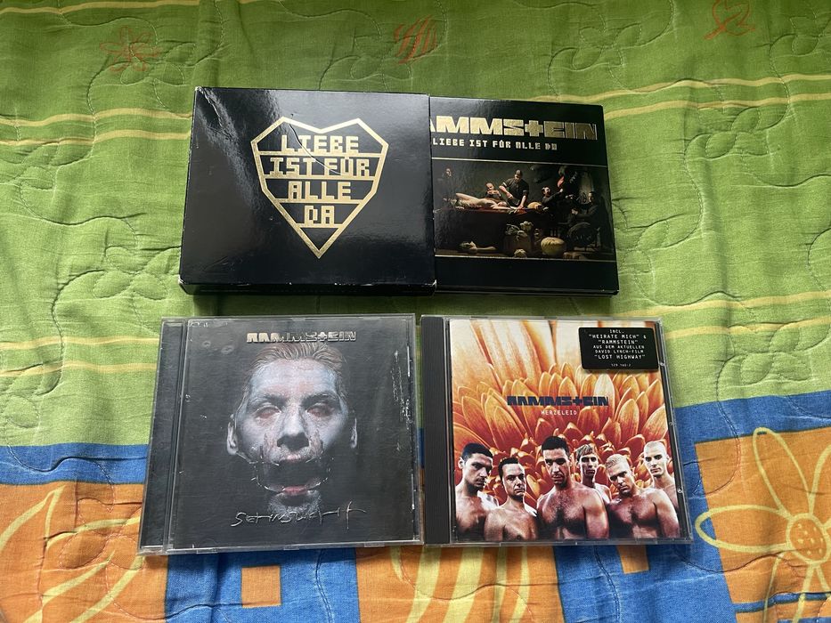 RAMMSTEIN Рамщайн Оригинални Немски дискове сд cd