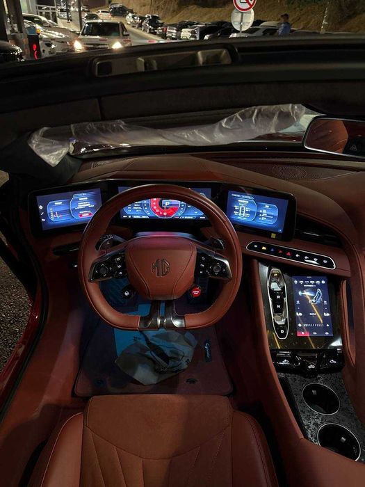 MG Cyberster (конкурент Porsche, BMW и.т.д)