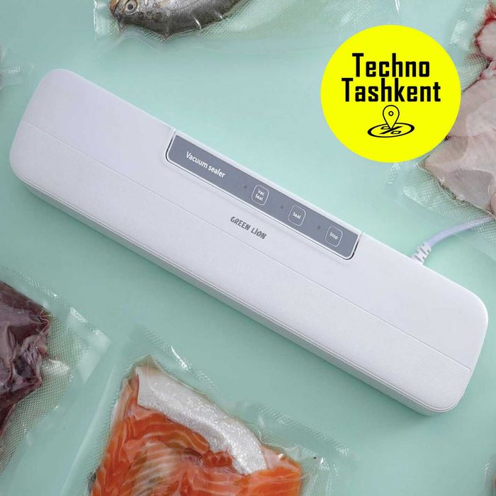 Вакуумный упаковщик, улучшенная версия Green Lion + 10 пакетов
