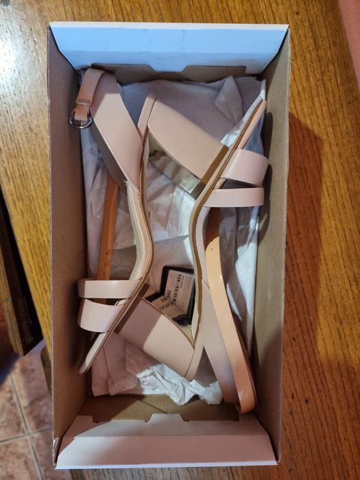 Sandale bej / crem, mar. 39 - Massimo Dutti
