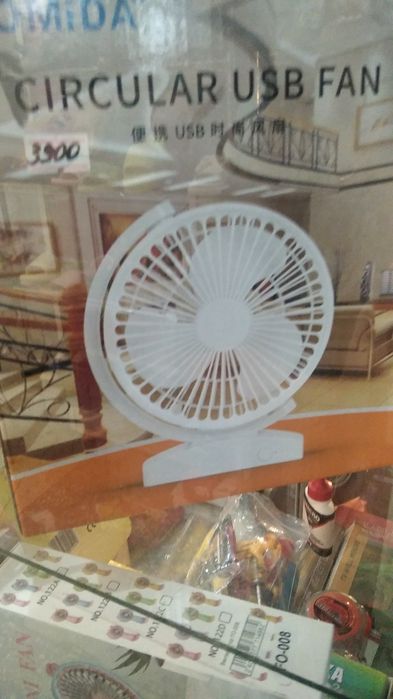 Вентиляторы   настольные от розетки и  USB