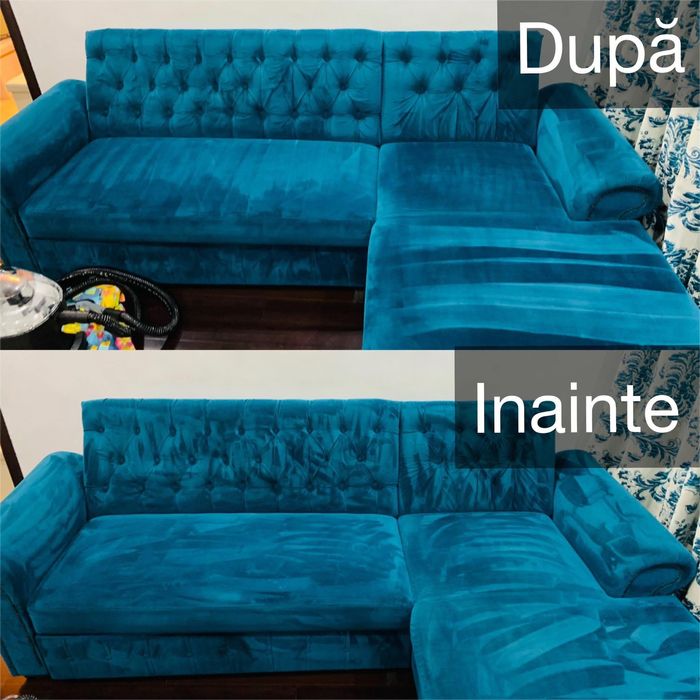 Servicii profesionale curățat canapele