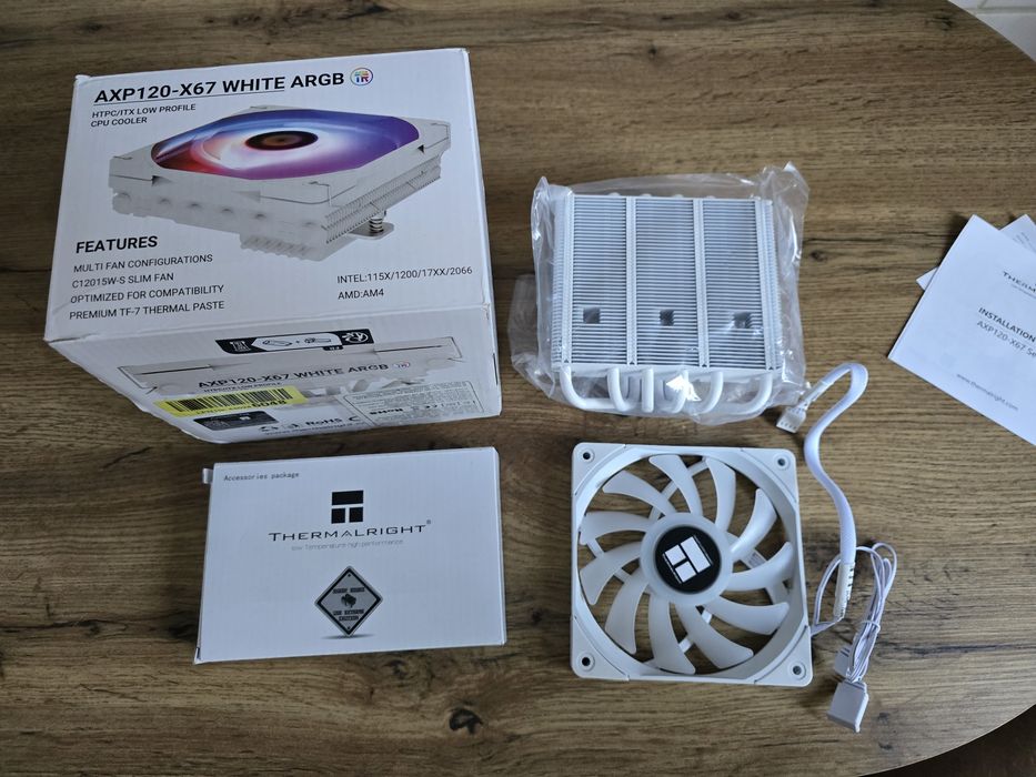 Cooler Thermalright AXP120-X67 alb Argb ca nou