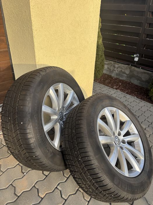 Jante Originale VW Touareg 2020 R18  VW cu anvelope Continental