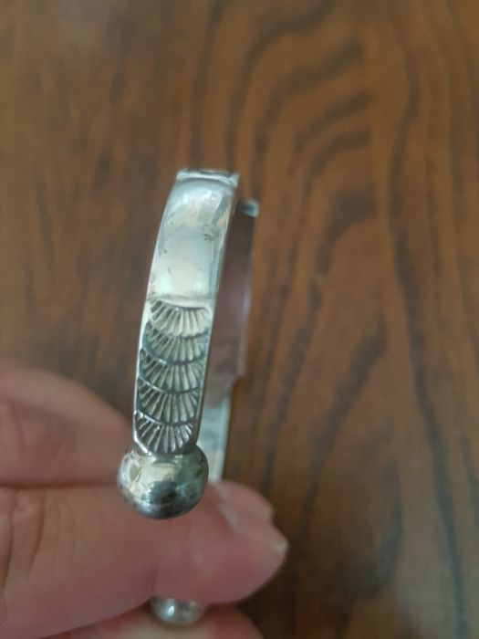 Bratara argint masiv 925.vintage,araba turcă  Mouhamed,facuta manual