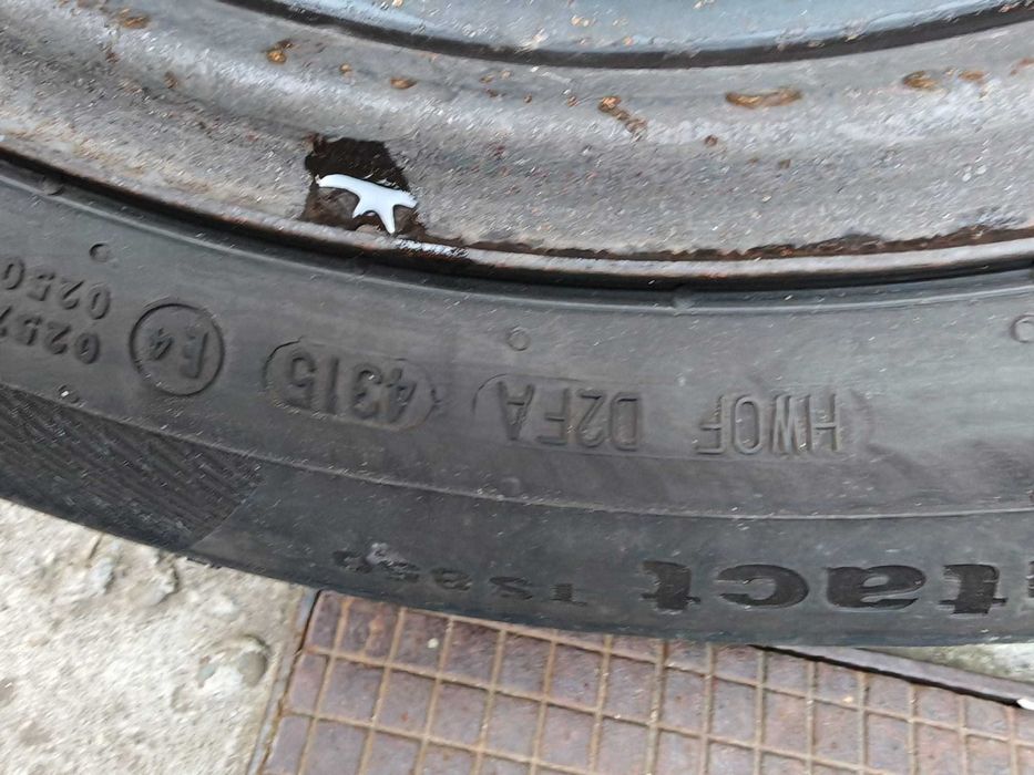 Jante tabla auto Audi 205 55 16 cu anvelope iarna