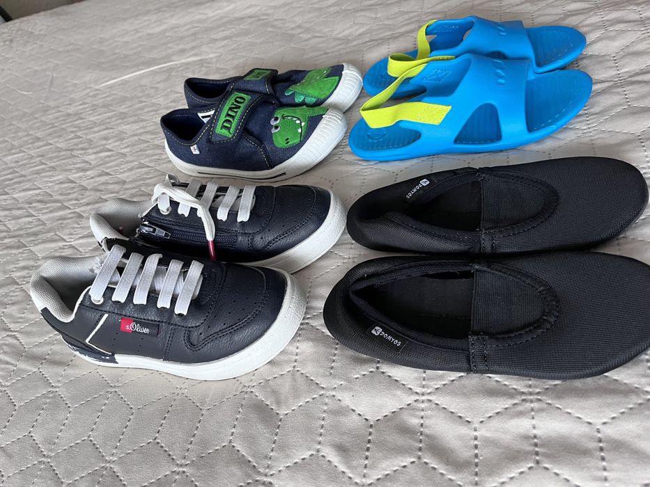 Кецове, боти, пантофи, чехли, цвички и сандали за момче номер 30