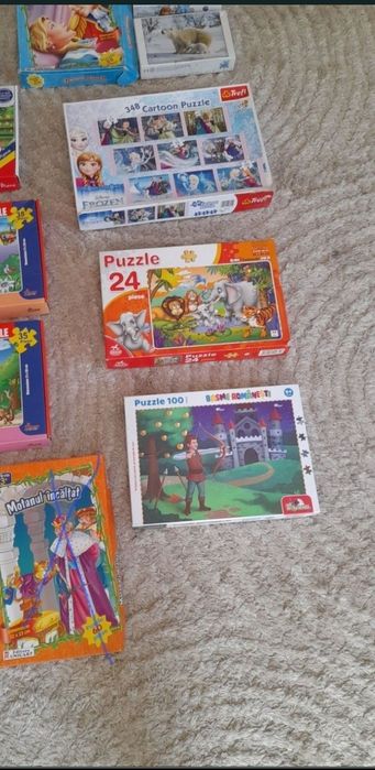 puzzle 3 4 5 ani noriel clementoni trefl castorland 24 25 35 56 60