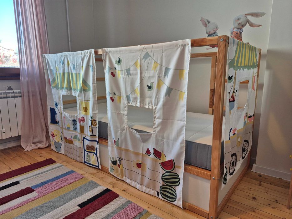 Детско легло KURA с матрак VESTEROY