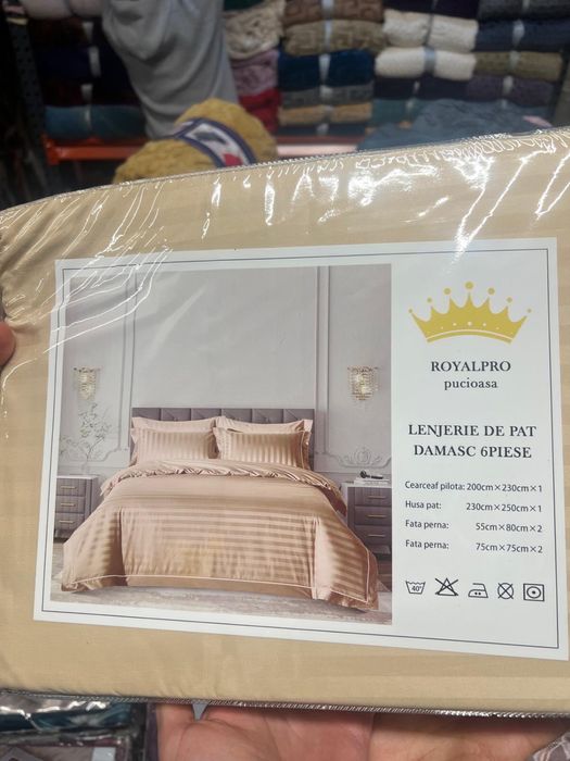 Lenjeri de pat Damasc Hotel