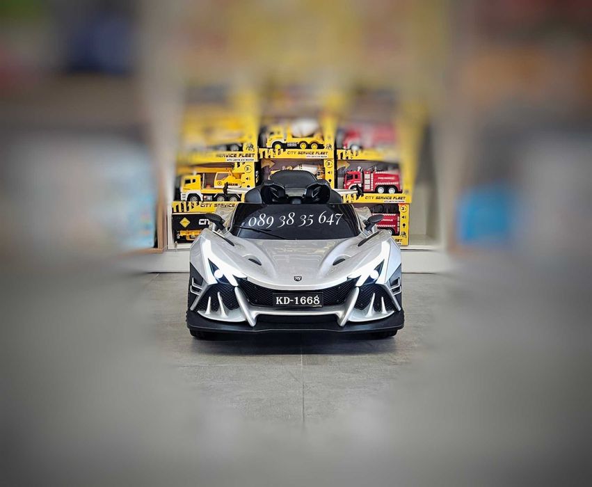 ТОП ЦЕНА!НОВО!Акумулаторна кола Flash с 4Х4,12V БАТЕРИЯ,меки гуми,USB