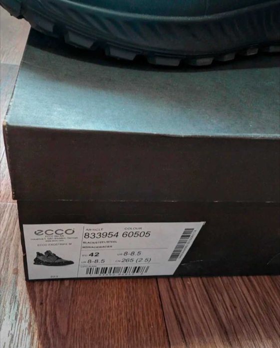 Ecco pantofi  full piele