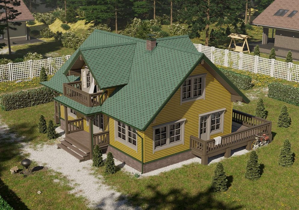 Юмшок черепица ондулин том махсулотлар олти кирра яшил. Docke.