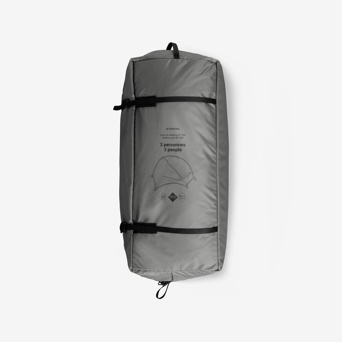 Cort tip dom de trekking 3 persoane, - produs resigilat Decathlon