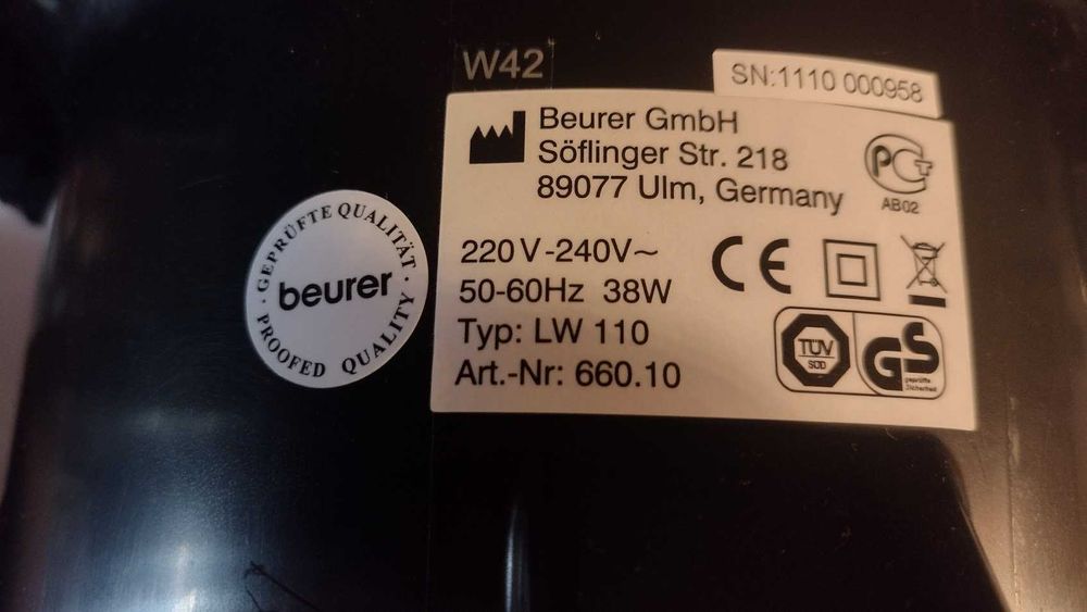 Purificator de aer Beurer LW110
