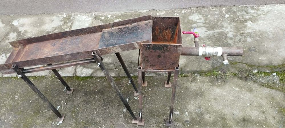 Оборудване за търсене на речно злато