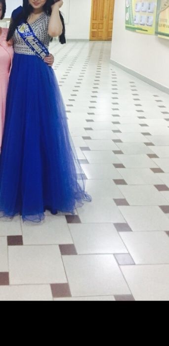 Платье длинное вечернее/ выпускной