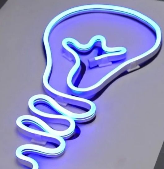 Вывески из неон флекс