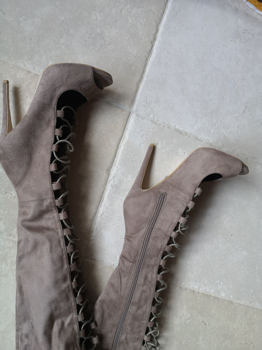 Cizme lungi peste genunchi Asos