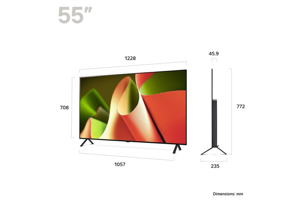 Lg oled 55B4 120 hz 2024 new