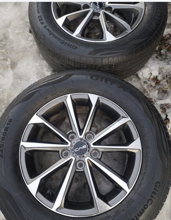 Chazor Diska 16 225/60/16 Yengi holatda 200km yurgan