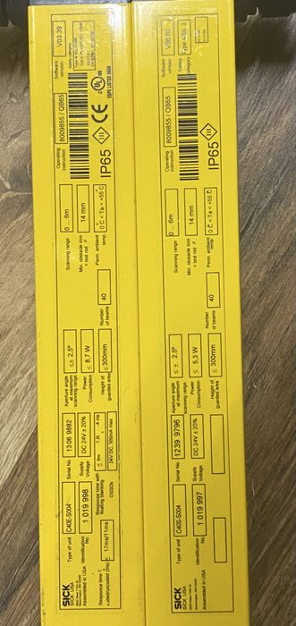 Bariere optice, safety light curtains. Sick, Omron, Keyence, Schmersal