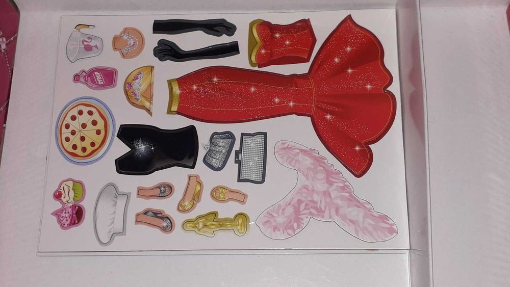 Barbie dress up with magnets