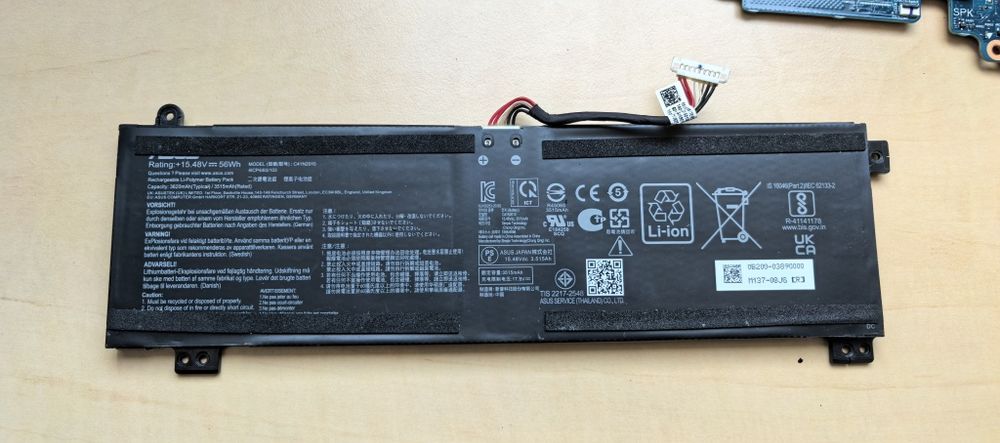 Piese / Dezmembrez ASUS ROG Strix G15 G513_Ryzen 7 4800H_RTX 3050 4GB