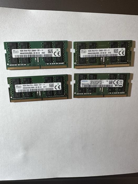 Memorie ram laptop 32GB DDR4 2x 16GB Laptop  - 2666MHz