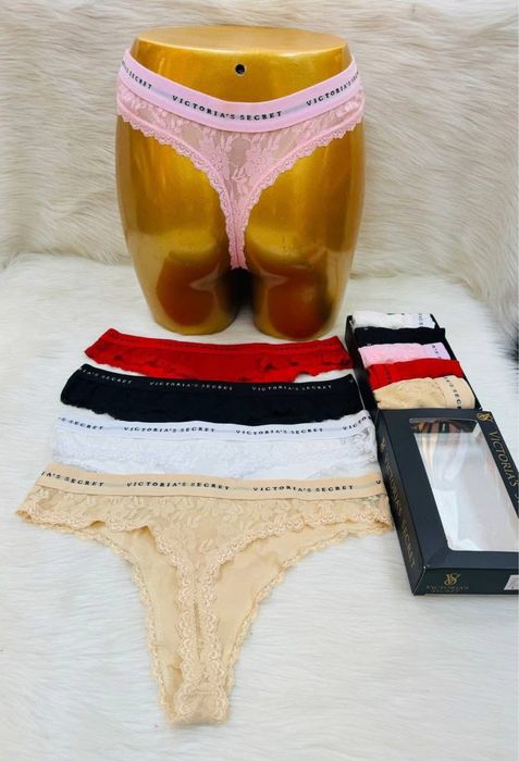 Chiloti tanga calitate superioara 5 la set