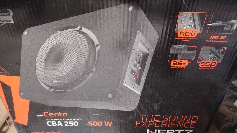 Subwoofer activ auto